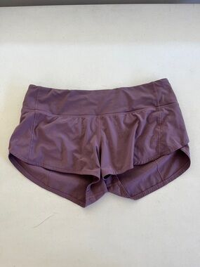 Lululemon Purple Active Running Shorts Size 6